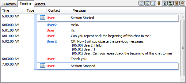Converted chat log